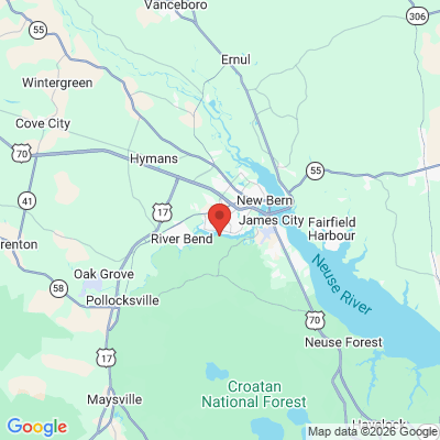 Map to  office in New Bern, NC
