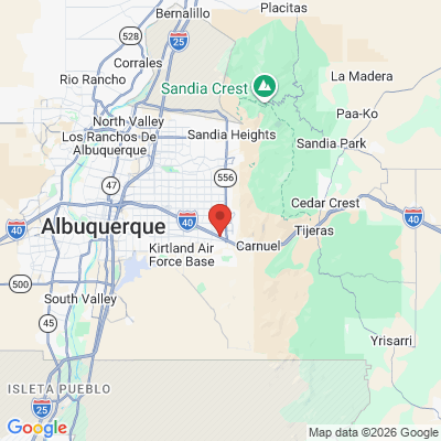 Map to  office in Albuquerque, NM