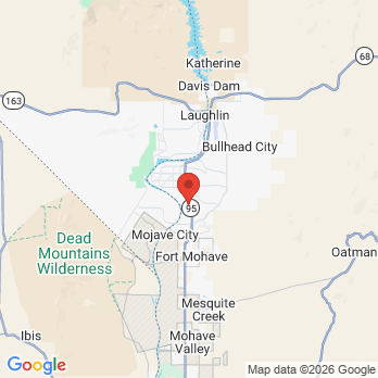 Map to BullheadCityDentist.com office in Bullhead City, AZ