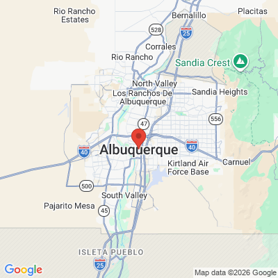 Map to  office in Albuquerque, NM