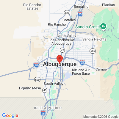 Map to  office in Albuquerque, NM