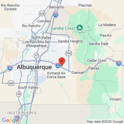 Map to  office in Albuquerque, NM