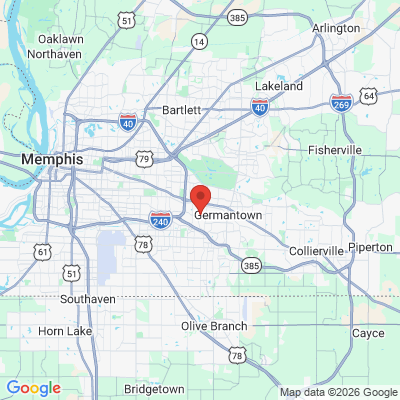 Map to  office in Memphis, TN
