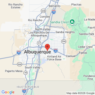 Map to  office in Albuquerque, NM
