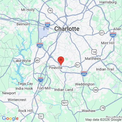 Map to  office in Charlotte, NC