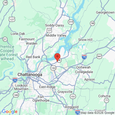 Map to  office in Chattanooga, TN