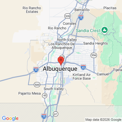 Map to  office in Albuquerque, NM