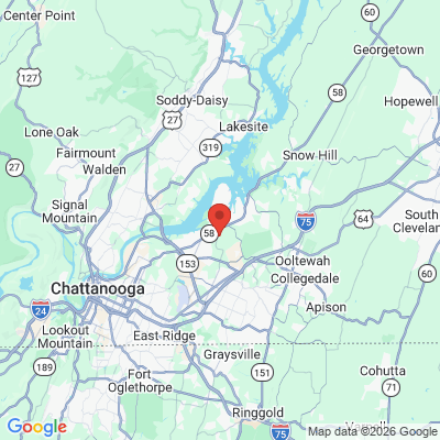 Map to  office in Chattanooga, TN