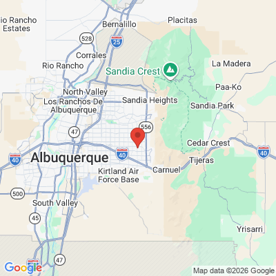 Map to  office in Albuquerque, NM