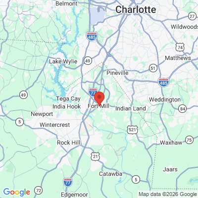 Map to  office in Fort Mill, SC