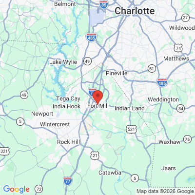 Map to  office in Fort Mill, SC