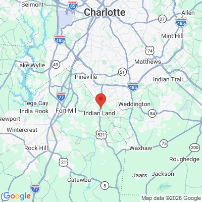 Map to  office in Indian Land, SC