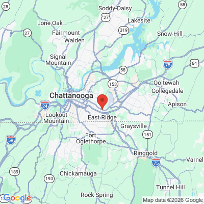 Map to  office in Chattanooga, TN