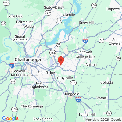 Map to  office in Chattanooga, TN