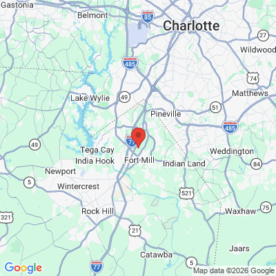 Map to  office in Fort Mill, SC