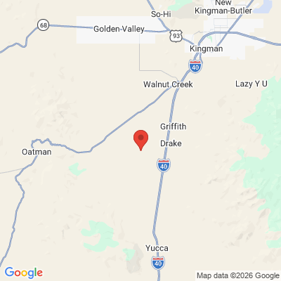 Map to  office in Golden Valley, AZ