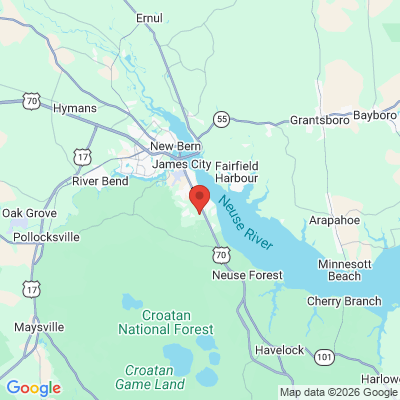 Map to  office in New Bern, NC