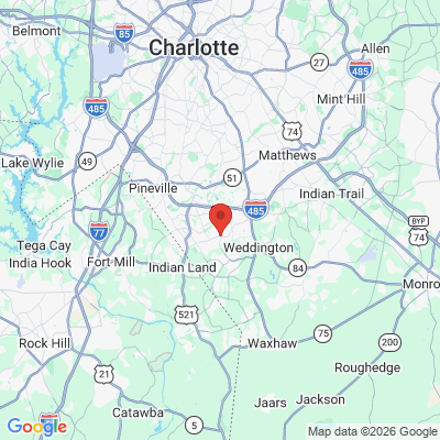 Map to  office in Charlotte, NC