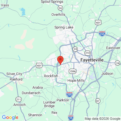 Map to  office in Carolina Orthodontics And Children's Dentistry