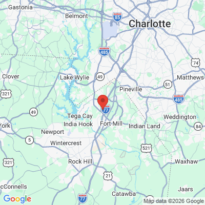 Map to  office in Fort Mill, SC