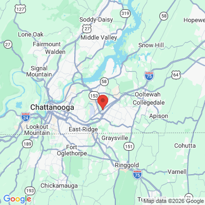 Map to  office in Chattanooga, TN