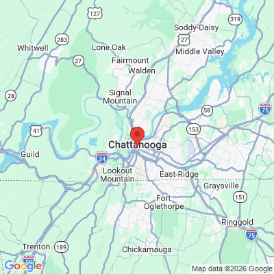 Map to  office in Chattanooga, TN