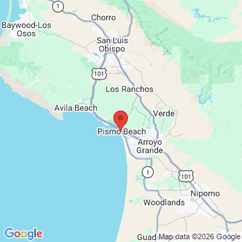 Map to Pismo Beach office in Pismo, CA