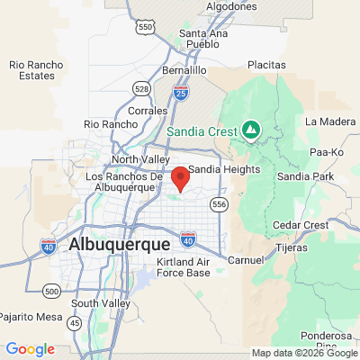 Map to  office in Albuquerque, NM