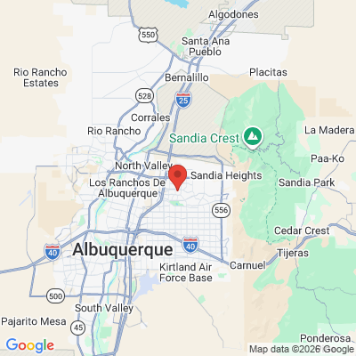 Map to  office in Albuquerque, NM