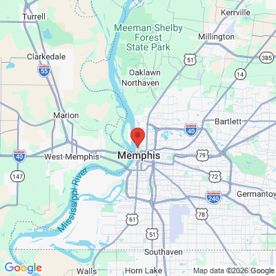 Map to  office in Memphis, TN