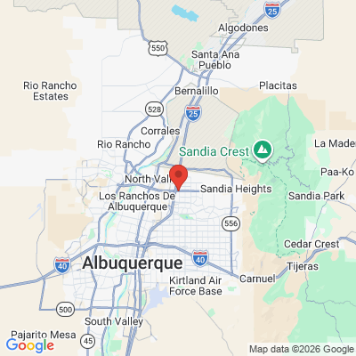 Map to  office in Albuquerque, NM