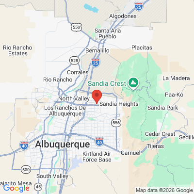 Map to  office in Albuquerque, NM