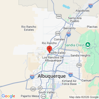Map to  office in Albuquerque, NM