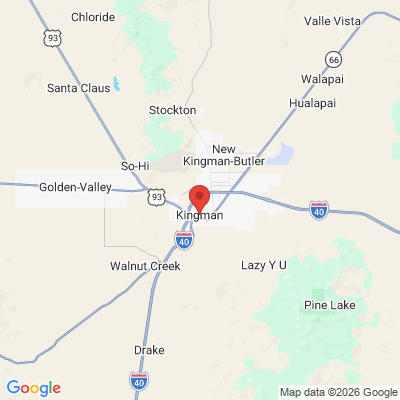 Map to  office in Kingman, AZ