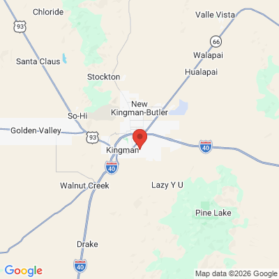 Map to  office in Kingman, AZ