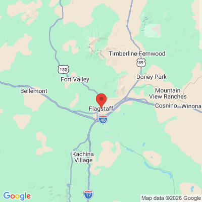 Map to  office in Flagstaff, AZ