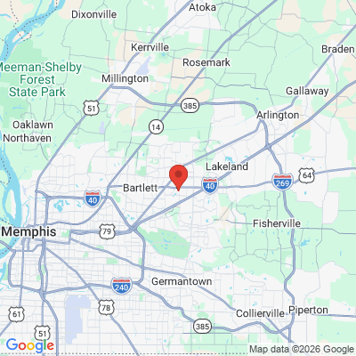 Map to  office in Memphis, TN