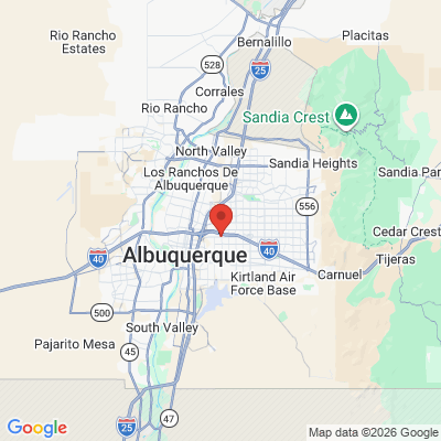 Map to  office in Albuquerque, NM