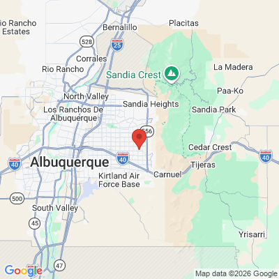 Map to  office in Albuquerque, NM