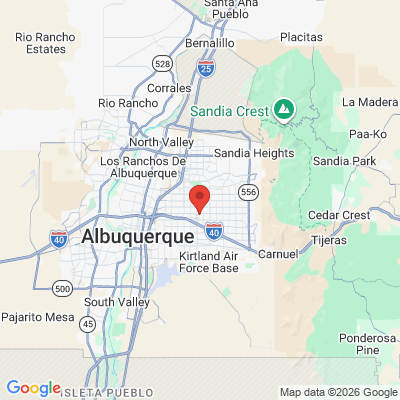 Map to  office in Albuquerque, NM