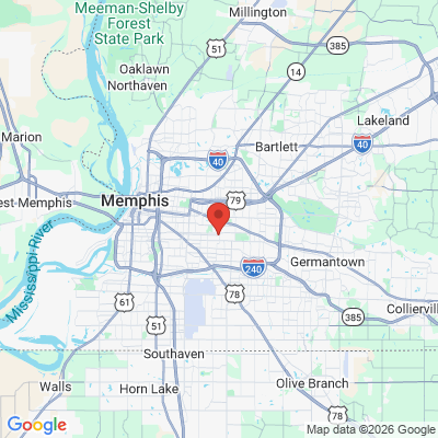 Map to  office in Memphis, TN