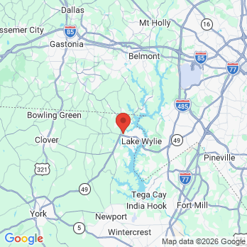 Map to Carolina Family Dentistry at Lake Wylie office in Lake Wylie, SC