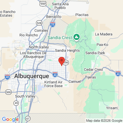 Map to  office in Albuquerque, NM