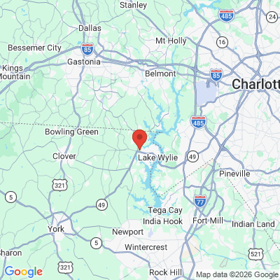 Map to  office in Lake Wylie, SC