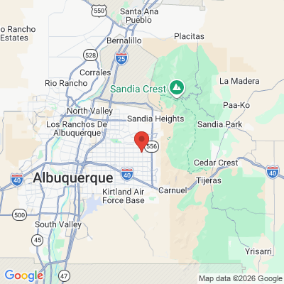 Map to  office in Albuquerque, NM