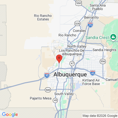 Map to  office in Albuquerque, NM