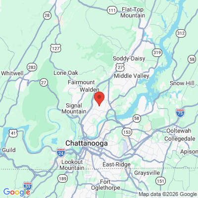 Map to  office in Chattanooga, TN