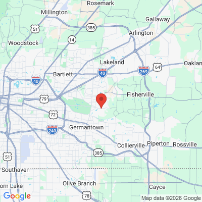 Map to  office in Heartland Dental