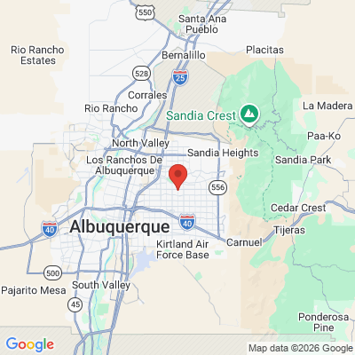 Map to  office in Albuquerque, NM