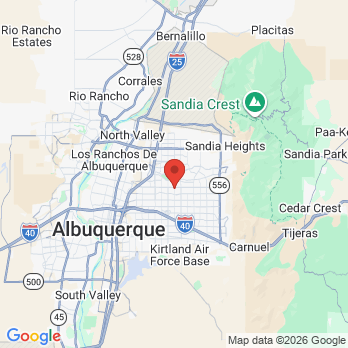 Map to Maven Dentistry office in Albuquerque, NM